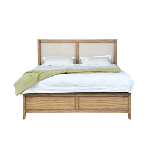 Belgium Sandrift King Panel Bed QK1104854