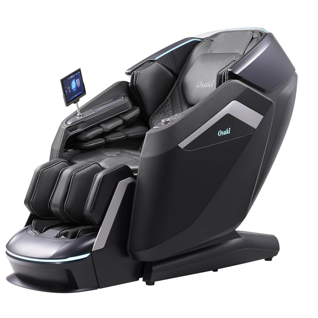 Front right view of Apex Duo Black Massage Chair