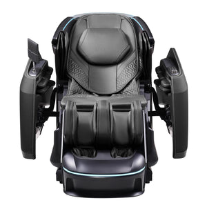 Detail view of Apex Duo Black Massage Chair