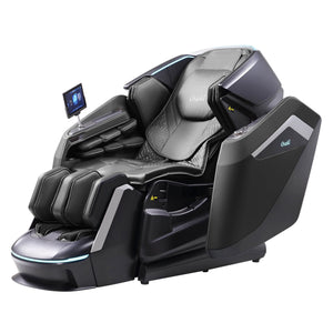 A room setting featuring Apex Duo Black Massage Chair