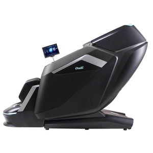 Side view of Apex Duo Black Massage Chair