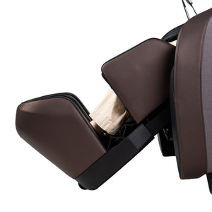 Detail view of Duke XL Brown Massage Chair