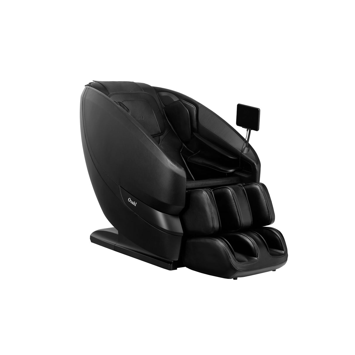 Front right view of Oasis Black Massage Chair
