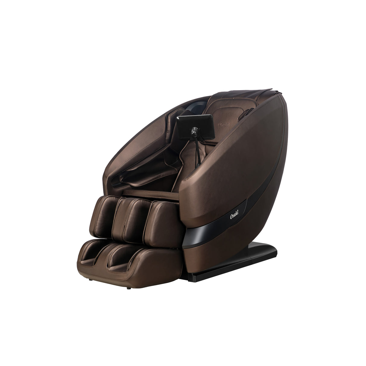 Front right view of Oasis Brown Massage Chair