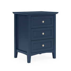 Front right view of Grace Blueberry Nightstand