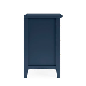 Side view of Grace Blueberry Nightstand