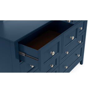 Detail view of Grace Blueberry Dresser