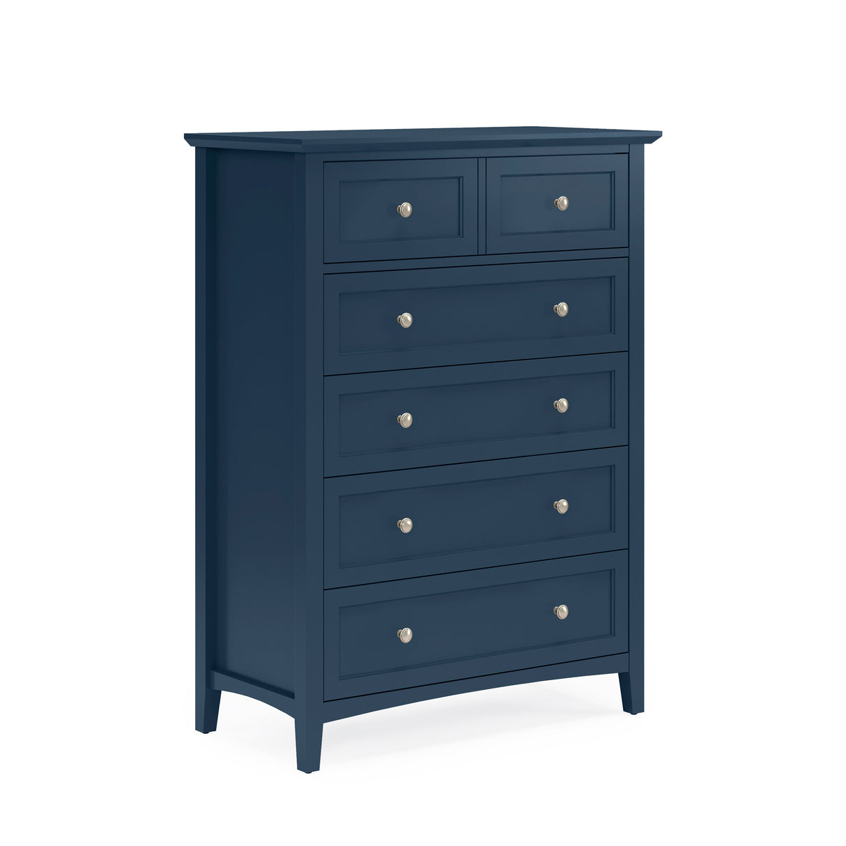Front right view of Grace Blueberry Chest