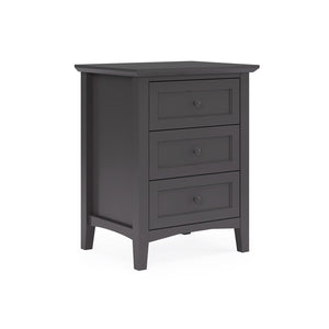 Front right view of Grace Raven Nightstand