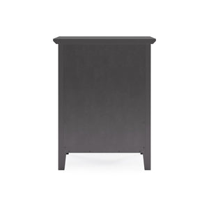 Back view of Grace Raven Nightstand