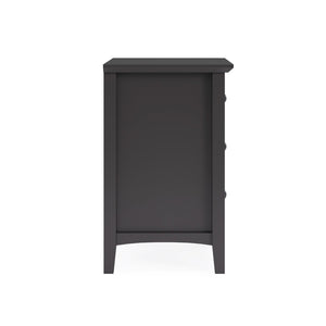 Side view of Grace Raven Nightstand