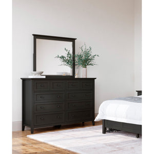 A room setting featuring Grace Raven Mirror