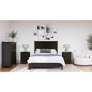 A room setting featuring Grace Raven King Storage Bed