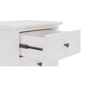 Detail view of Grace Snowfall Nightstand