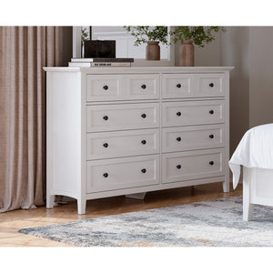 A room setting featuring Grace Snowfall Dresser