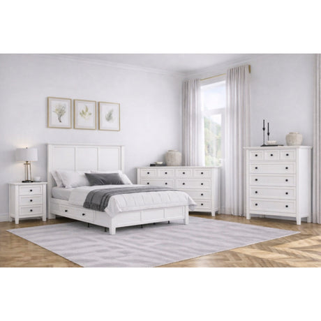 Grace Snowfall Queen 4 Piece Room Group QK1105007