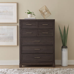 A room setting featuring Modern Edge Caffe Chest