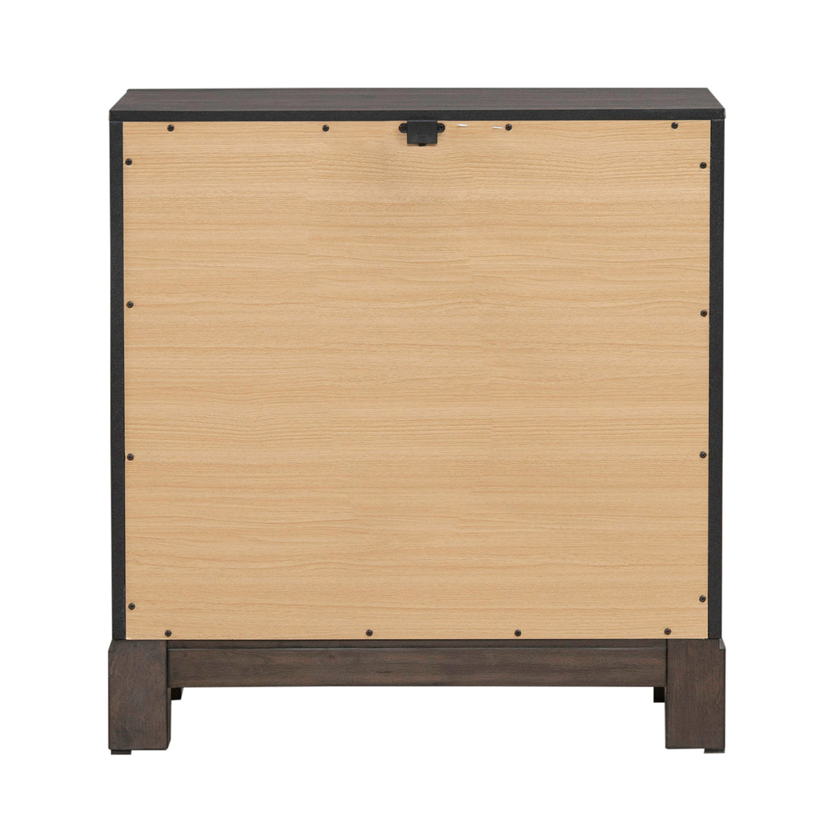Back view of Modern Edge Caffe Nightstand