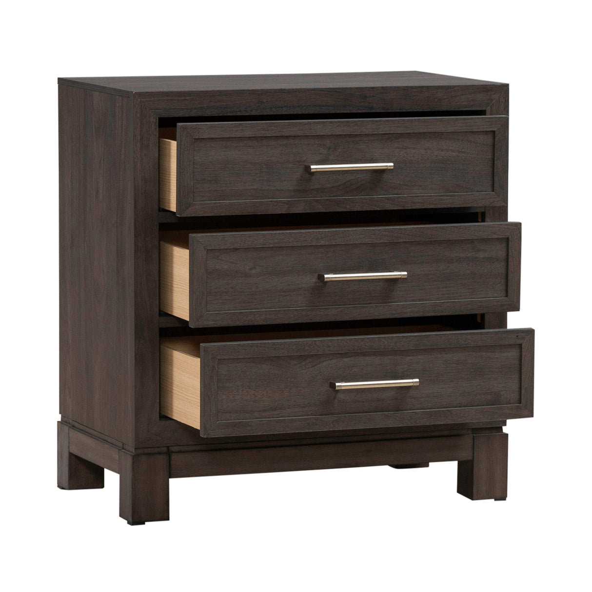 Open view of Modern Edge Caffe Nightstand