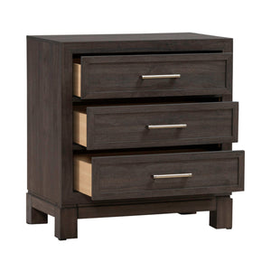 Open view of Modern Edge Caffe Nightstand