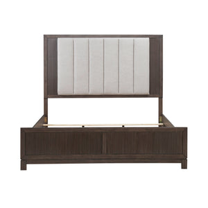 Modern Edge Caffe Queen Upholstered Bed QK1105085