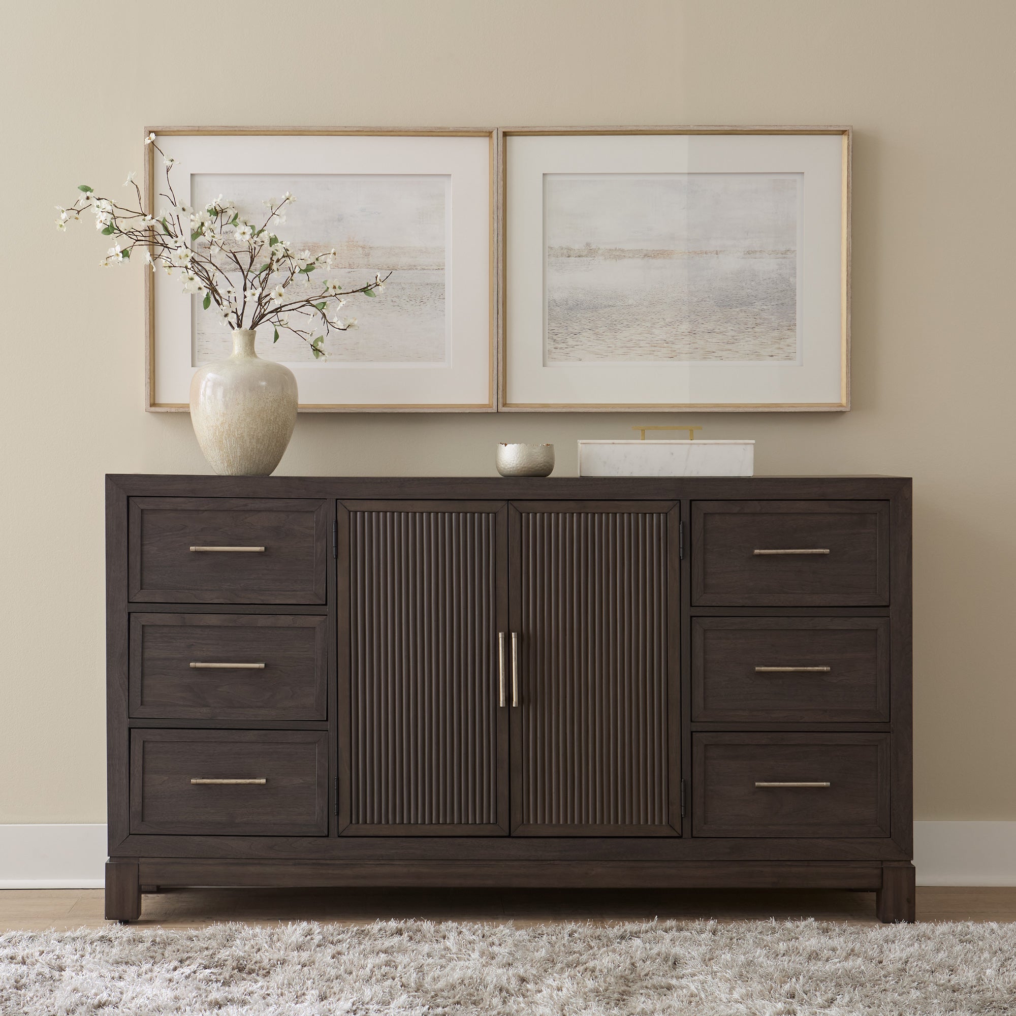 Modern Edge Dresser – Slumberland