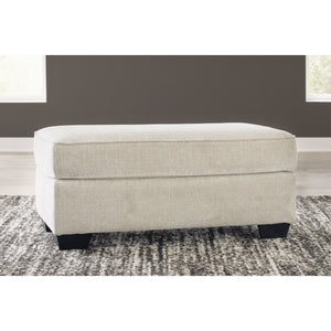 A room setting featuring Heartcort Quartz Ottoman