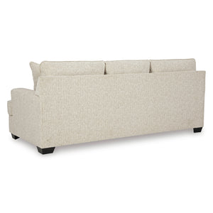 Back view of Heartcort Quartz Sofa