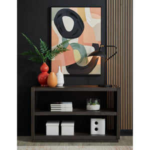 A room setting featuring Modern Edge Caffe Sofa Table