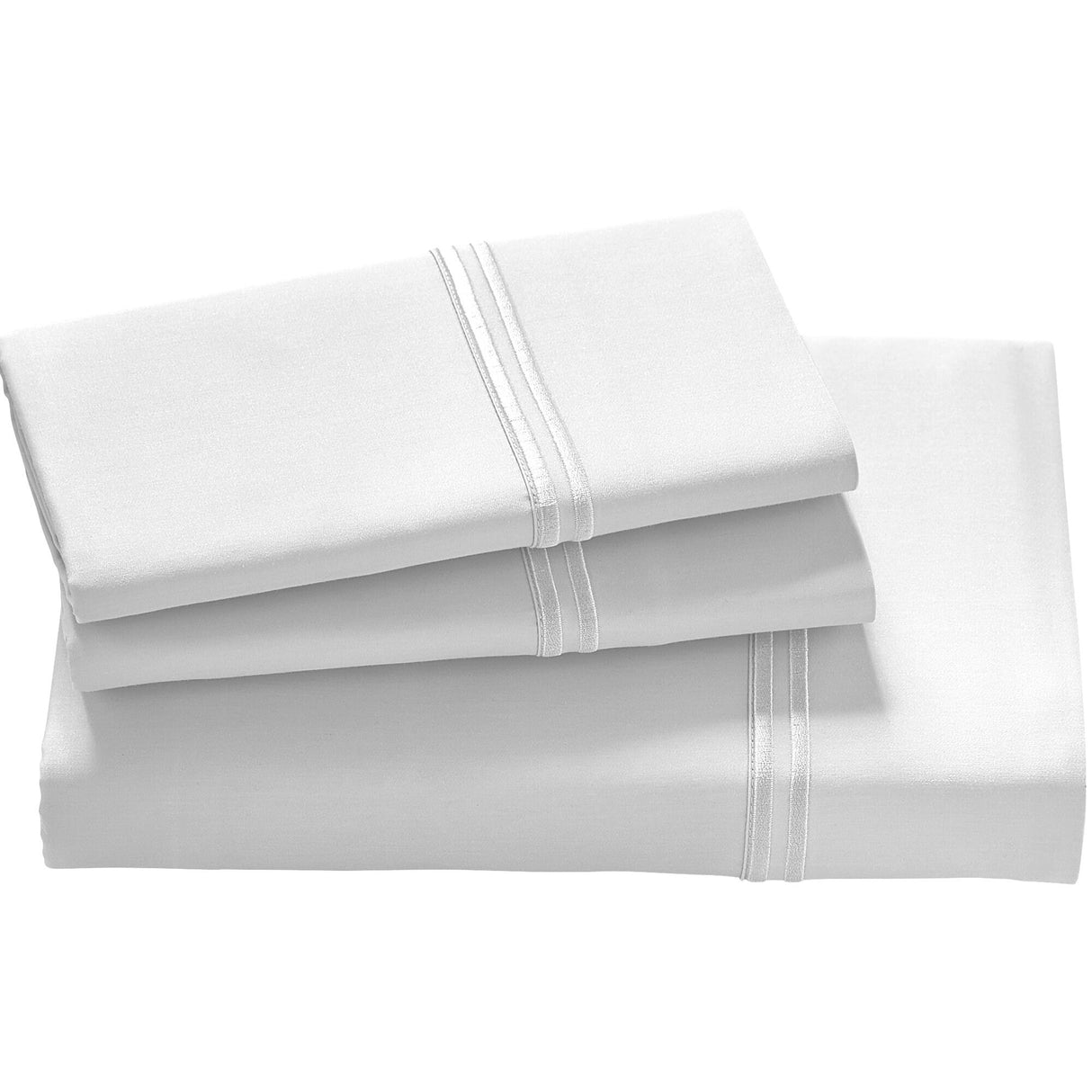 Elements White SlumberKing Tencel Sheet Set QK1105125