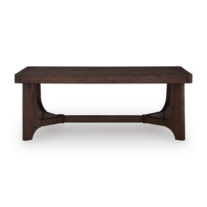 Back view of Korestone Dark Brown Cocktail Table
