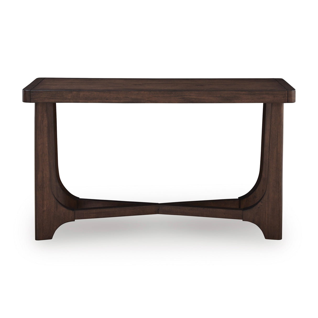 Back view of Korestone Dark Brown Sofa Table