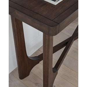 Detail view of Korestone Dark Brown Sofa Table