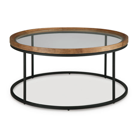 Noraluna Brown Cocktail Table QK1106047