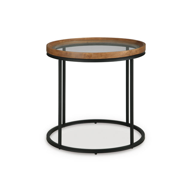 Noraluna Brown End Table QK1106048