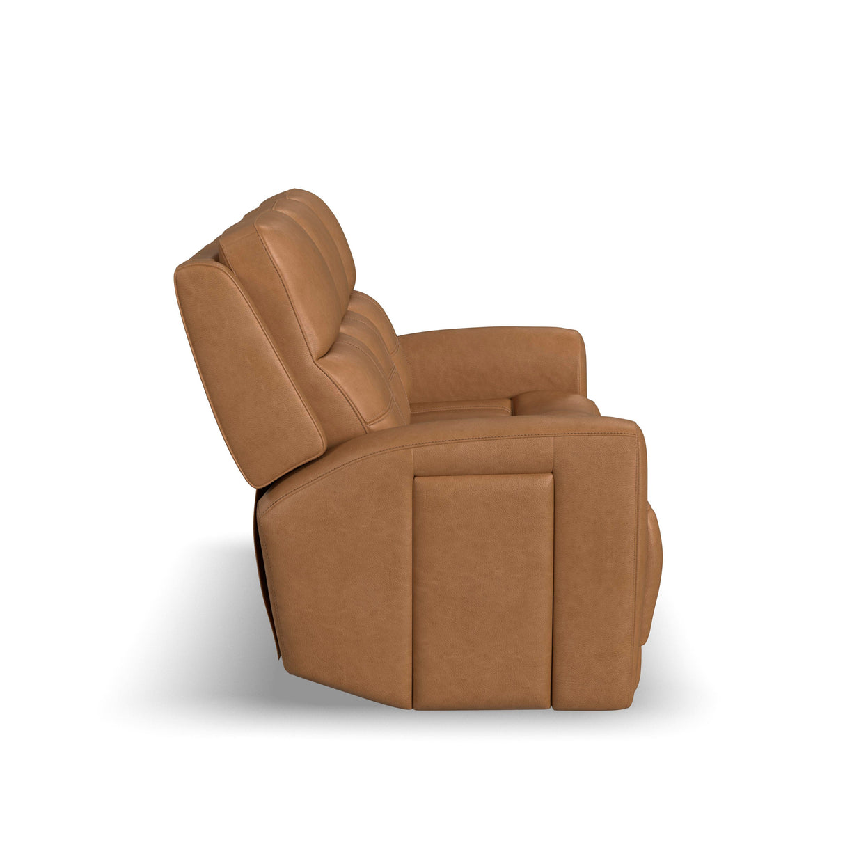 Side view of Everest Oakridge Power Reclining Sofa