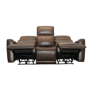 Extended view 5 of Everest Rustic Brown Power Reclining Sofa
