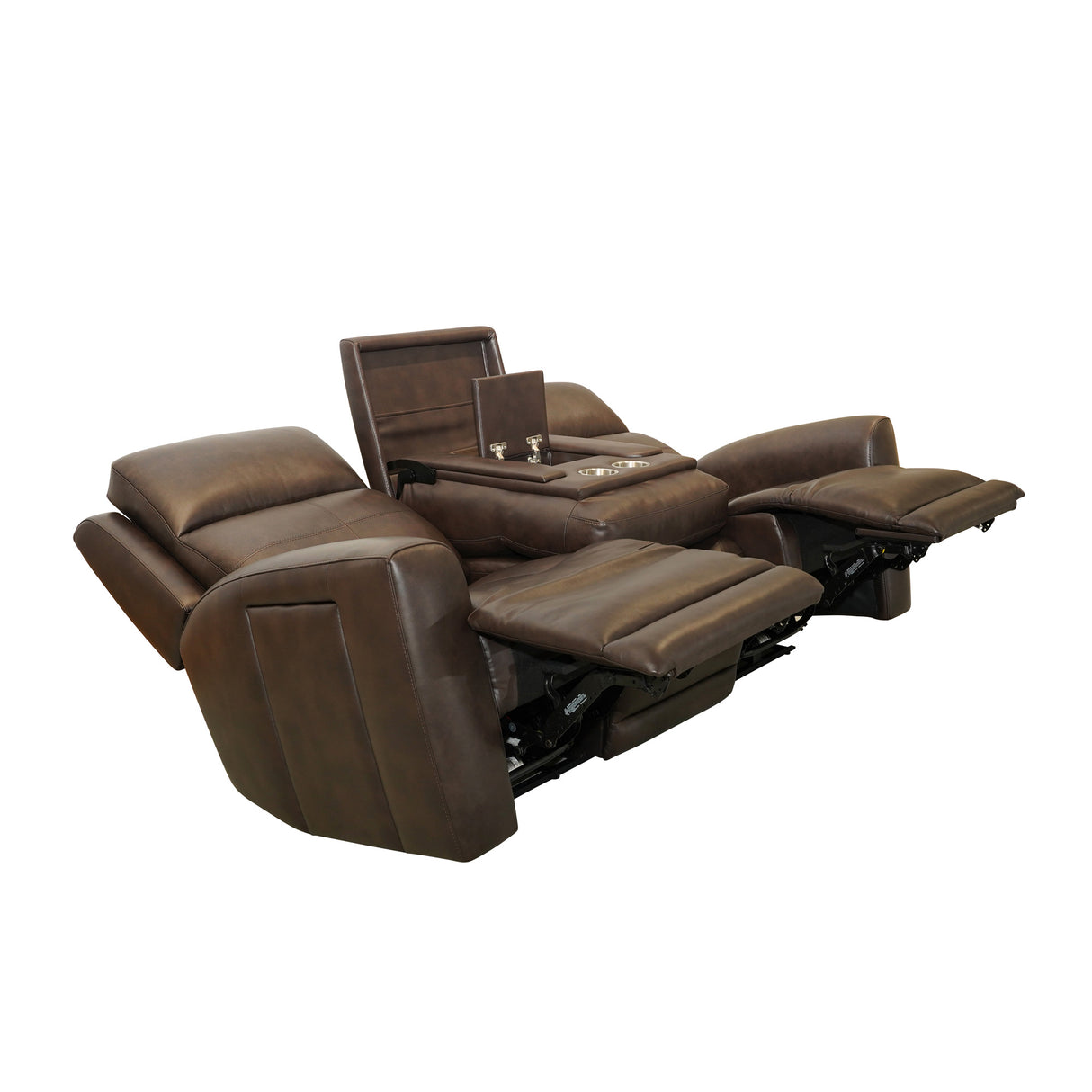 Everest Rustic Brown Power Reclining Sofa