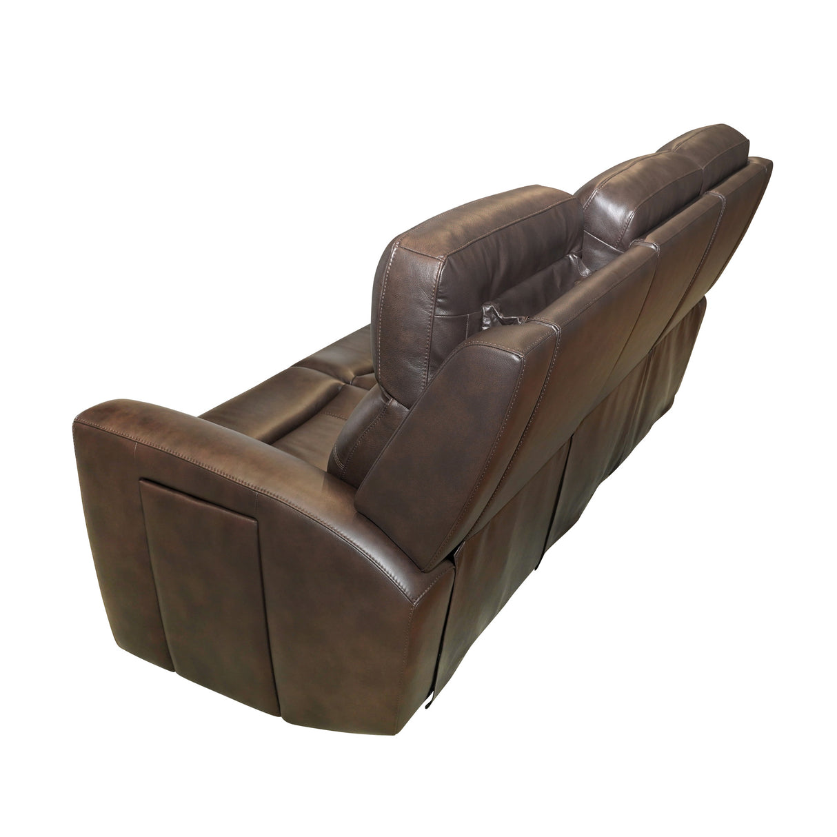 Everest Rustic Brown Power Reclining Sofa