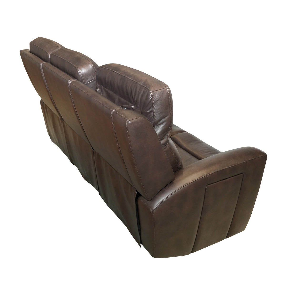 Everest Rustic Brown Power Reclining Sofa