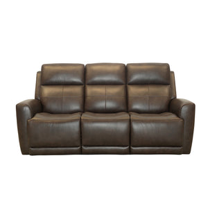 Everest Rustic Brown Power Reclining Sofa QK1106086