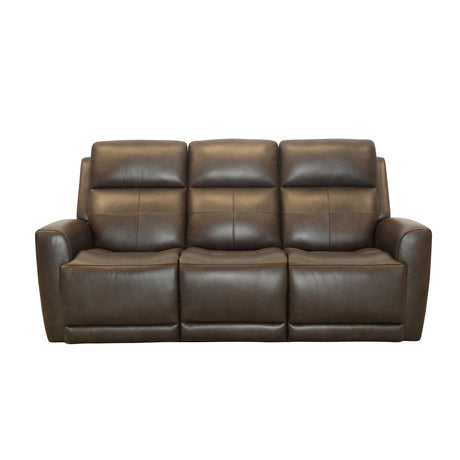 Everest Rustic Brown Power Reclining Sofa QK1106086