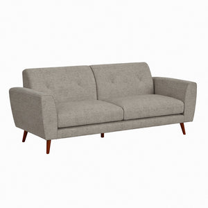 Front right view of Sonata Gray Sofa