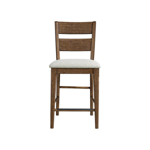 Koloa Brown Ladderback Barstool QK1106107