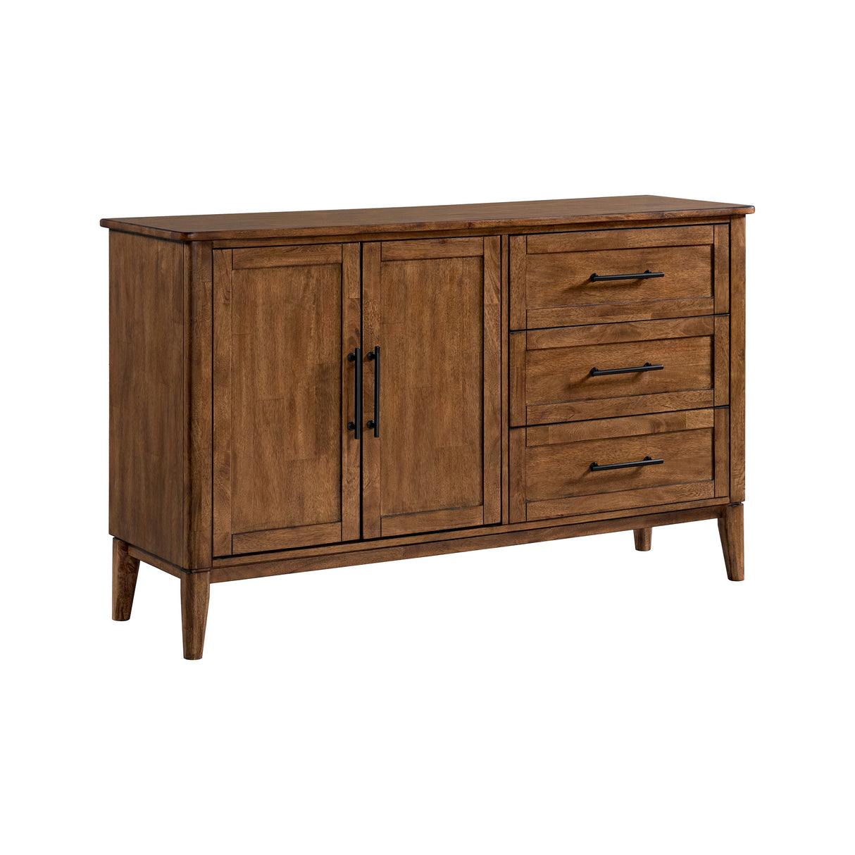Front right view of Koloa Brown Server