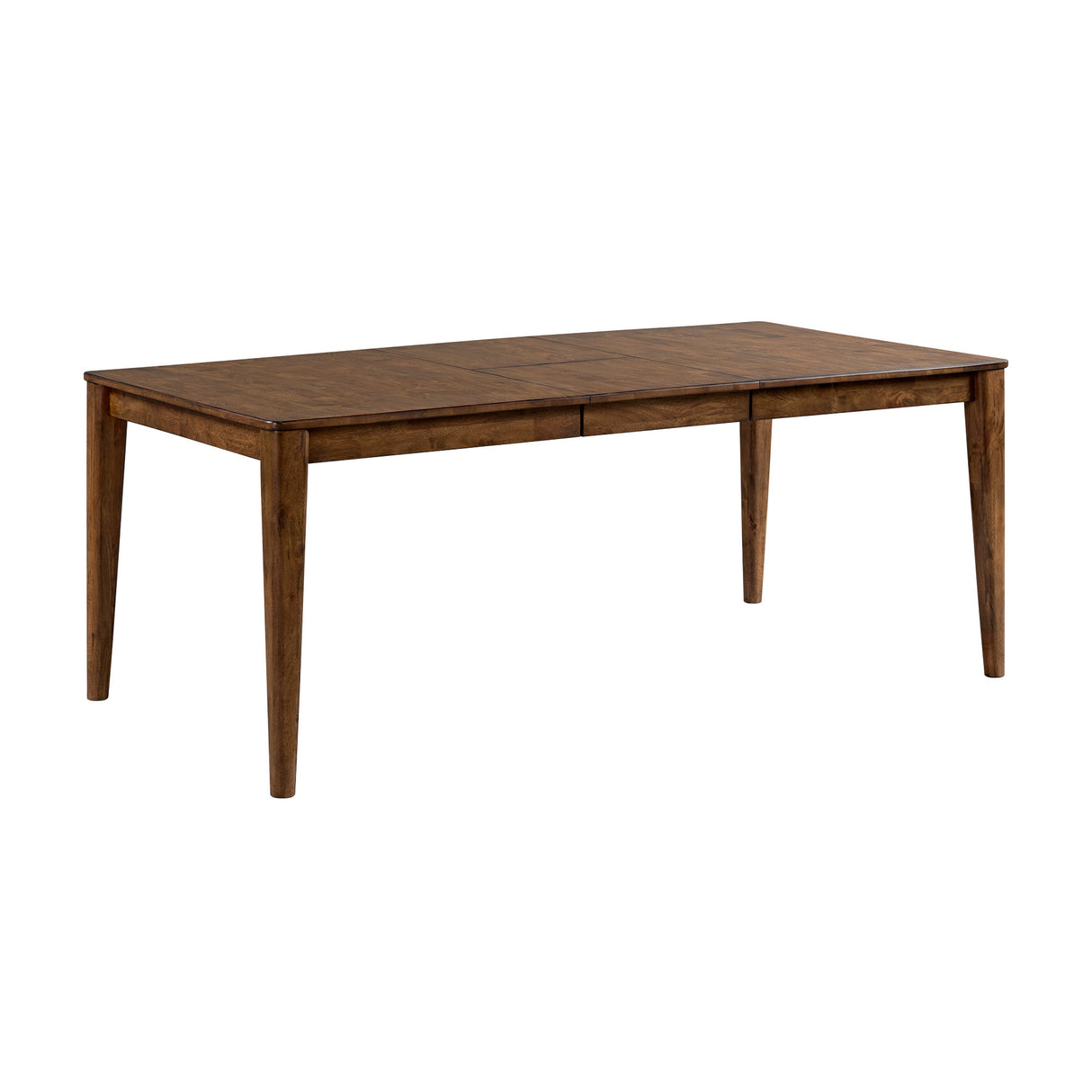 Front right view of Koloa Brown Dining Table