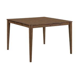 Front right view of Koloa Brown Gathering Table