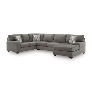 Full Greystone Seyler Lane 3 Piece Right Chaise Sleeper Sectional QK1106116