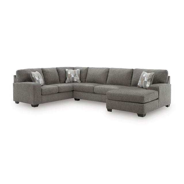 Full Greystone Seyler Lane 3 Piece Right Chaise Sleeper Sectional QK1106116