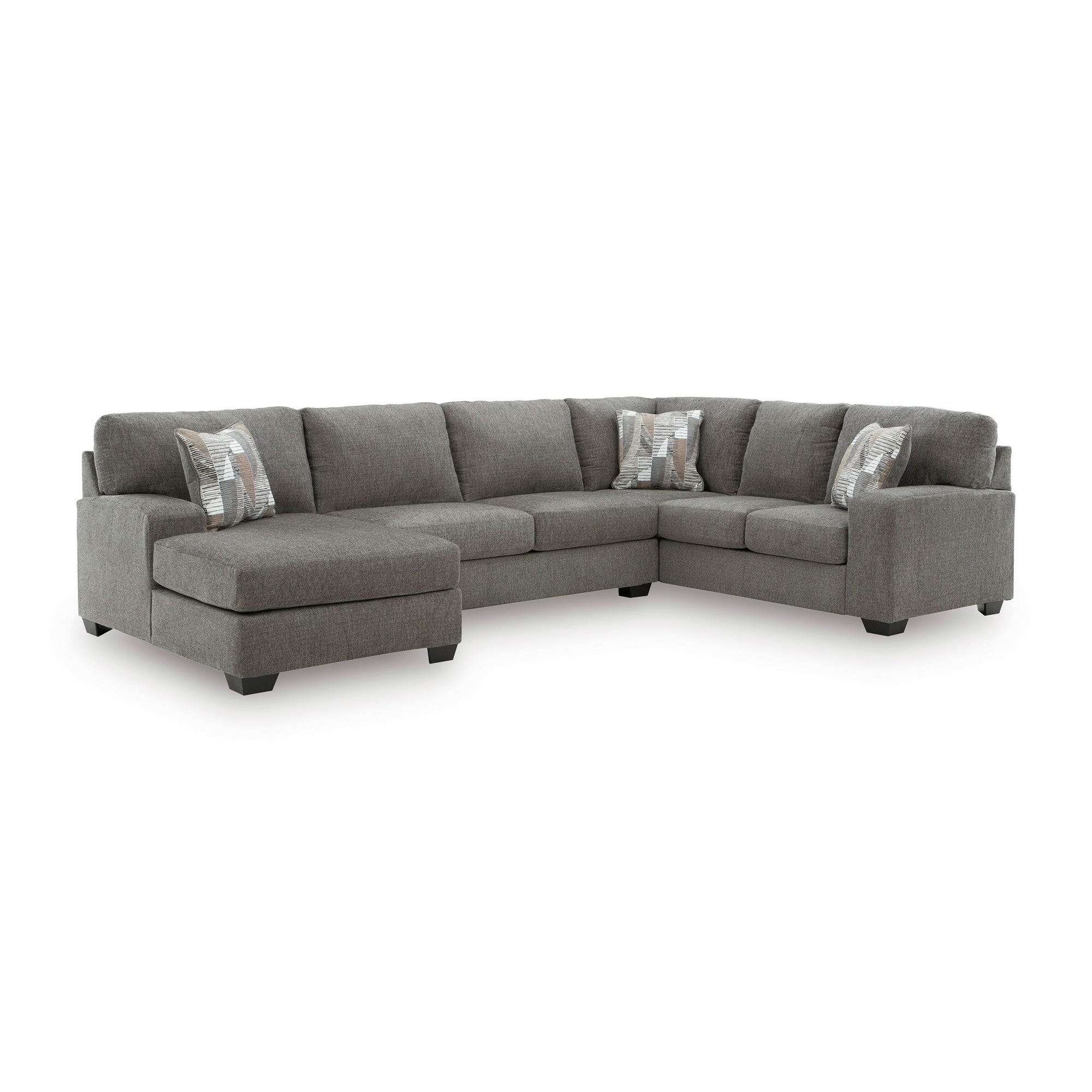 Seyler Lane 3 Piece Left Chaise Sectional – Slumberland